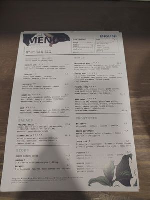New Menu at Ginko - Greenhouse in Graz