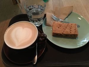 Superfood Kakao&Apfelkuchen at Ginko - Greenhouse in Graz