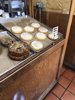   at Clint's Bakery in Breckenridge