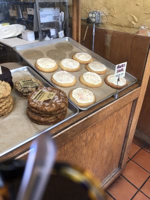   at Clint's Bakery in Breckenridge