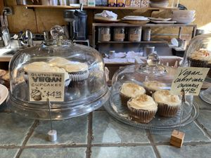 Vegan Cupcakes  at Clint's Bakery in Breckenridge