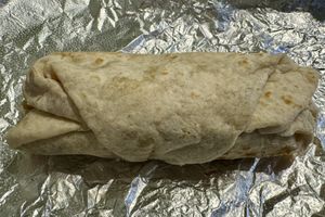 Vegan Santa Fe wrap  at Clint's Bakery in Breckenridge