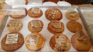 vegan cookie options at Clint's Bakery in Breckenridge