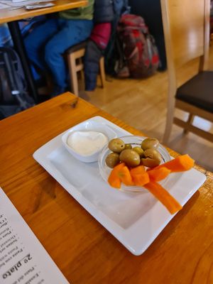 Free appetiser at Hicuri in Granada