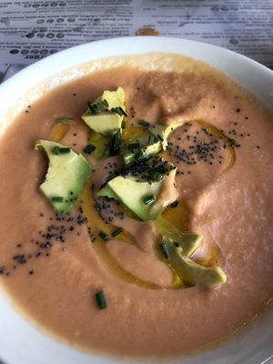 Salmorejo  at Hicuri in Granada