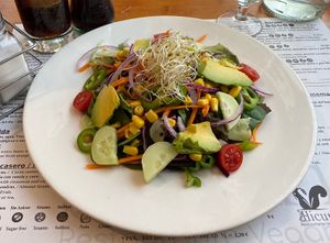 House Salad  at Hicuri in Granada
