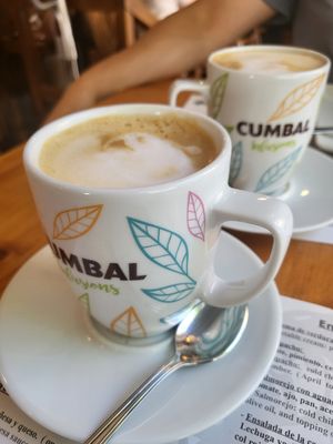 Oat lattes at Hicuri in Granada