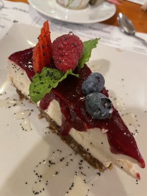 Cheesecake   at Hicuri in Granada