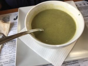 Or another plate 1 option is the soup  at Hicuri in Granada