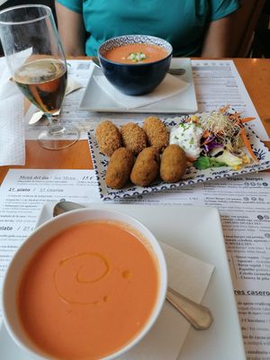 Gazpacho at Hicuri in Granada