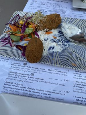 Croquettes- sorry ate some before pic  at Hicuri in Granada