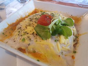 Lasaña at Hicuri in Granada