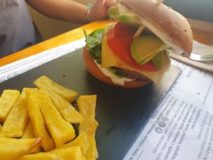 Beyond burger at Hicuri in Granada