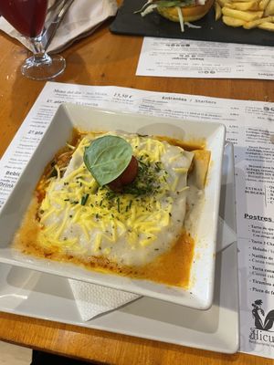 Lasagna   at Hicuri in Granada