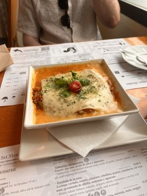 Lasagne   at Hicuri in Granada