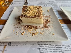 Teramiso (we were not wowed by this one) at Hicuri in Granada