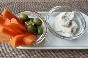 Complimentary starter   at Hicuri in Granada