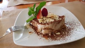 Tiramisu at Hicuri in Granada