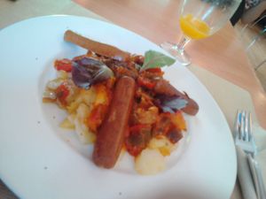 Comida libre de esclavitud animal at Hicuri in Granada