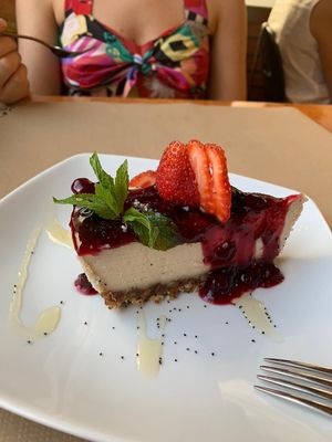 ‘Cheese’ cake at Hicuri in Granada