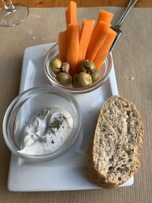 Free appetizer at Hicuri in Granada