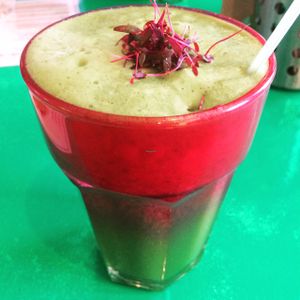 Green Smoothie  at Mama Ghanoushe in Hassocks