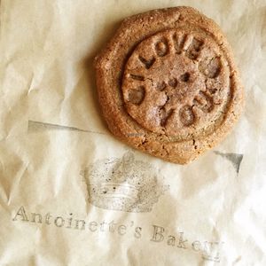 vegan gluten-free snickerdoodle. yum! €2 at Antoinette's Bakery in Dublin