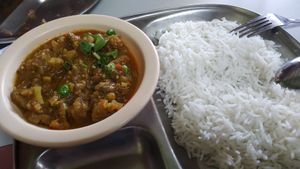 Baigan bharta at Swad Vegetarian Indian in Greenville