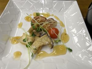 Dinner  at Hatoguruma Kawabata  in Nozawaonsen