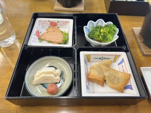 Breakfast  at Hatoguruma Kawabata  in Nozawaonsen