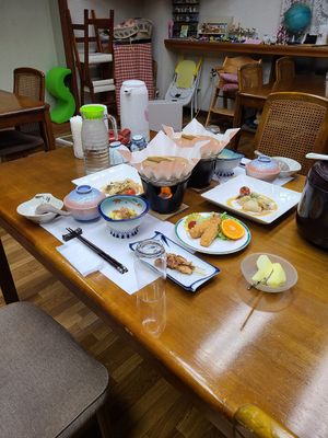 Dîner at Hatoguruma Kawabata  in Nozawaonsen