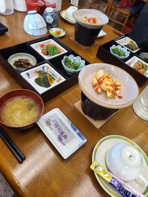 Petit déjeuner at Hatoguruma Kawabata  in Nozawaonsen