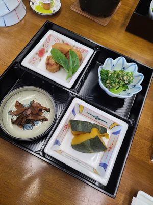 Petit déjeuner at Hatoguruma Kawabata  in Nozawaonsen