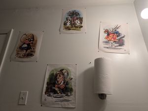 Same bathroom at Jacq N Diane's Juice Box in Holly