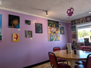 Gorgeous art for sale at Jacq N Diane's Juice Box in Holly
