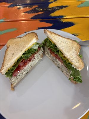 Snacker sandwich   at Jacq N Diane's Juice Box in Holly