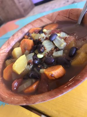 Halloween Soup at Jacq N Diane's Juice Box in Holly