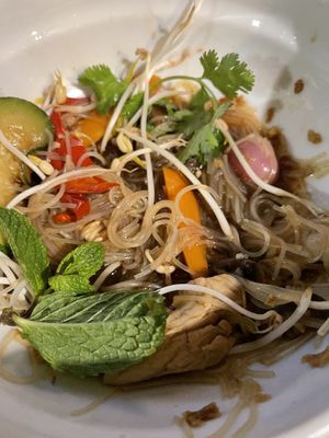 Noodles  at Saigon Delice Restaurant in Valencia