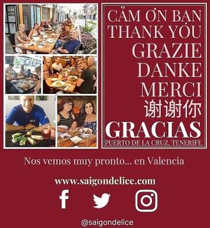 Saigon Delice se traslada a Valencia at Saigon Delice Restaurant in Valencia
