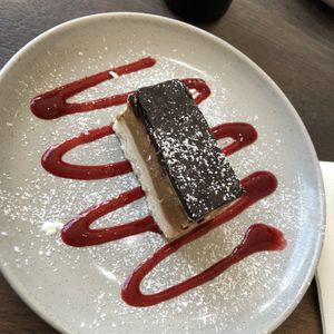Salted caramel peanut butter slice (paleo and vegan) at The Townhouse in Bunbury