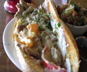 Sluggo's Seitan Philly at Sluggo's in Pensacola