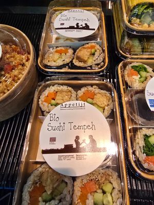 Sushi tempeh at EkoPlaza - Amsterdamsestraatweg in Utrecht