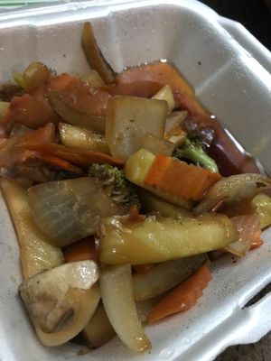  Vegetable  hibachi  at Kelp in Tampa