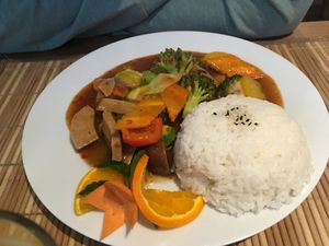 Lemon grass at Loving Hut in Hamburg