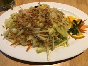 Kind of pad thai  at Loving Hut in Hamburg