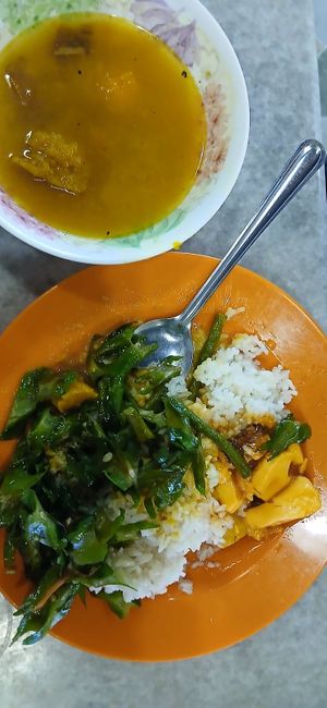 All this RM7 at Veggie Time in Kota Kinabalu