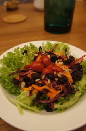 Raw food at LN Fortunate Coffee - Solaris Mont Kiara in Kuala Lumpur