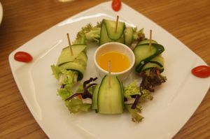 Raw food at LN Fortunate Coffee - Solaris Mont Kiara in Kuala Lumpur