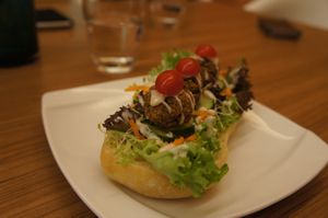 Falafel at LN Fortunate Coffee - Solaris Mont Kiara in Kuala Lumpur