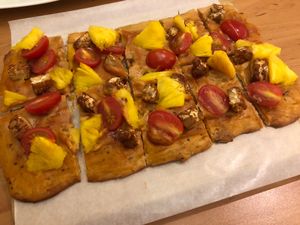 Hawaiian Pizza at LN Fortunate Coffee - Solaris Mont Kiara in Kuala Lumpur